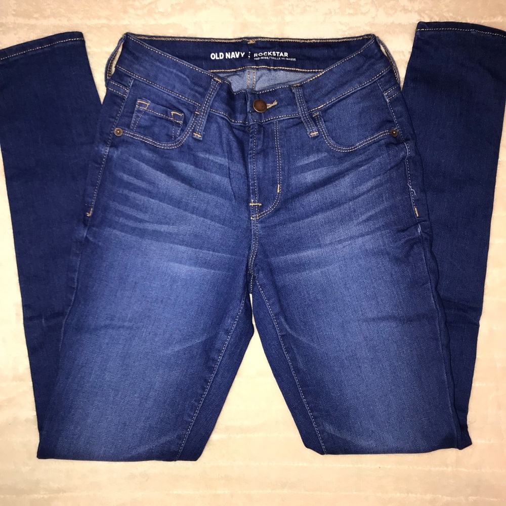 Old Navy Rockstar Jeans- size 0. New without tags